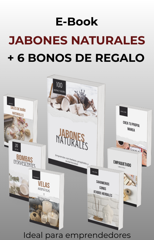 Jabones Naturales: más de 100 combinaciones de aromas